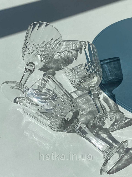 Набір келихів 6 шт "Джесика" 215 мл для вина прозорий для дому та ресторану Київ - фото 7