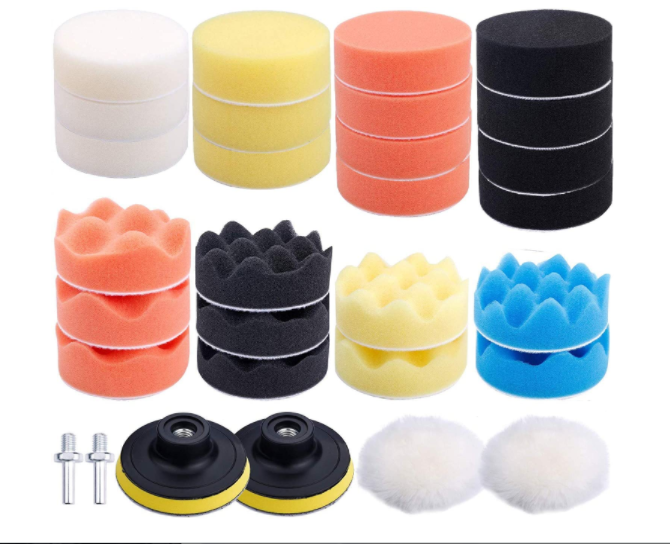 Набор полировочных насадок для авто 6 шт Киев - изображение 2