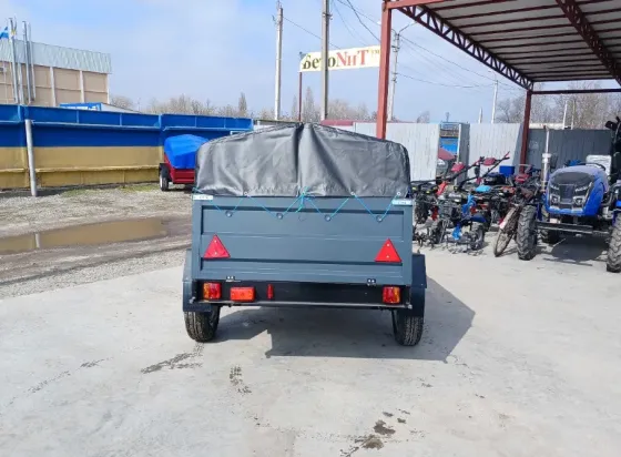 Новий причіп заводу "Дніпро" 200х130х40 (Д-200) Новый Роздол