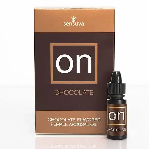 Збуджувальні краплі для клітора Sensuva ON Arousal Oil for Her Chocolate (5 мл) зі смаком шоколаду Львів - фото 1