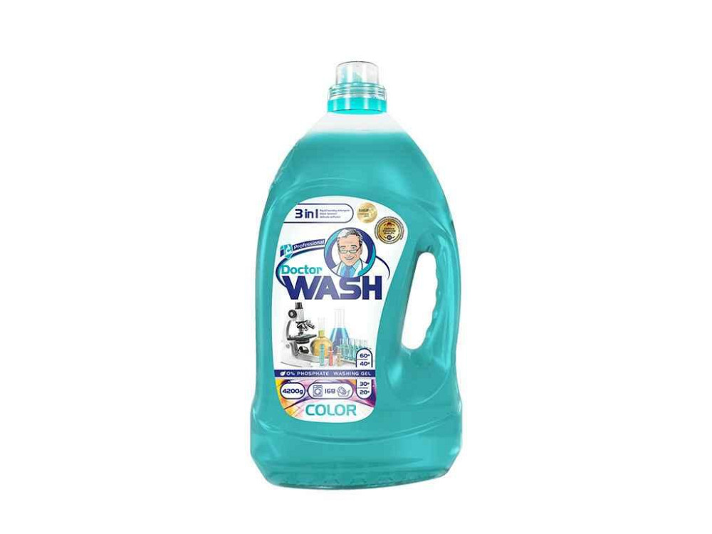 Гель для прання кольорових речей 2,1л ТМ Doctor Wash   Solmir Київ - фото 1