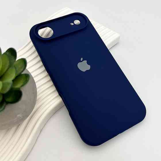 Чохол для смартфона Silicone Full Case AA Camera Protect for Apple iPhone 17 Air 39,Navy Blue Київ