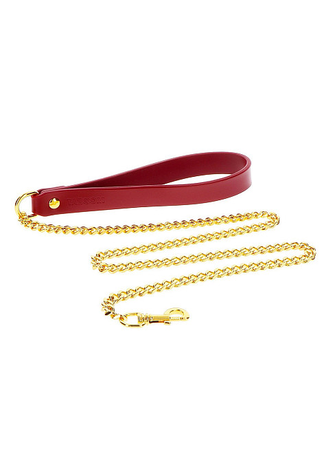 Повідець з ланцюжком Taboom Chain Leash, золотистий Sex Aura Київ - фото 3