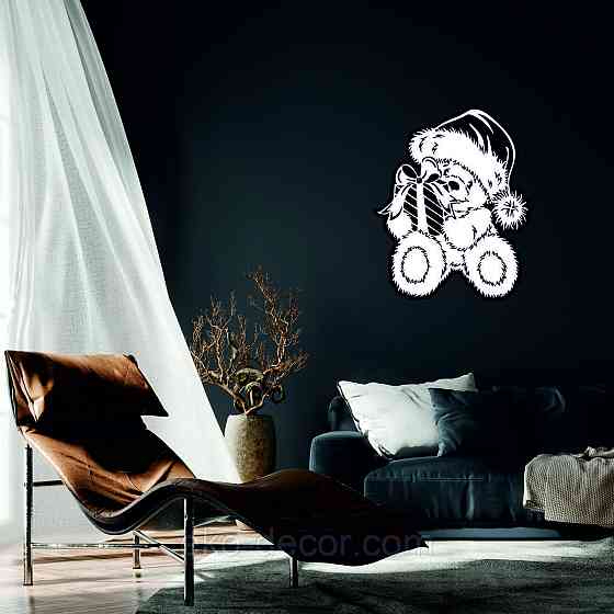 Декоративное настенное Панно «Новый год», Декор на стену 90*72 см Киев