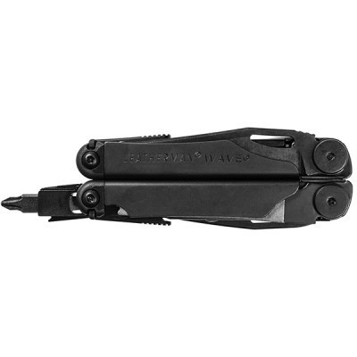 Мультитул Leatherman WAVE PLUS BLACK, синтетический чехол, карт. коробка (832526) Винница - изображение 3