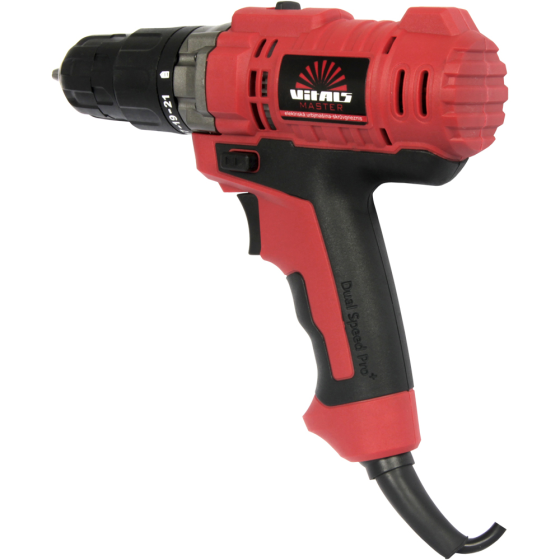 Потужний дриль-шурупокрут електричний Vitals Master Us 1032MG Dual Speed Pro+ : 300 Вт,  20 Нм Київ