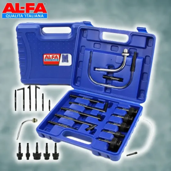 Набір для заміни масла АКПП AL-FA ALSCOAT13 Набір адаптерів для заміни та доповнення масла в автоматичних трансмісіях Львів