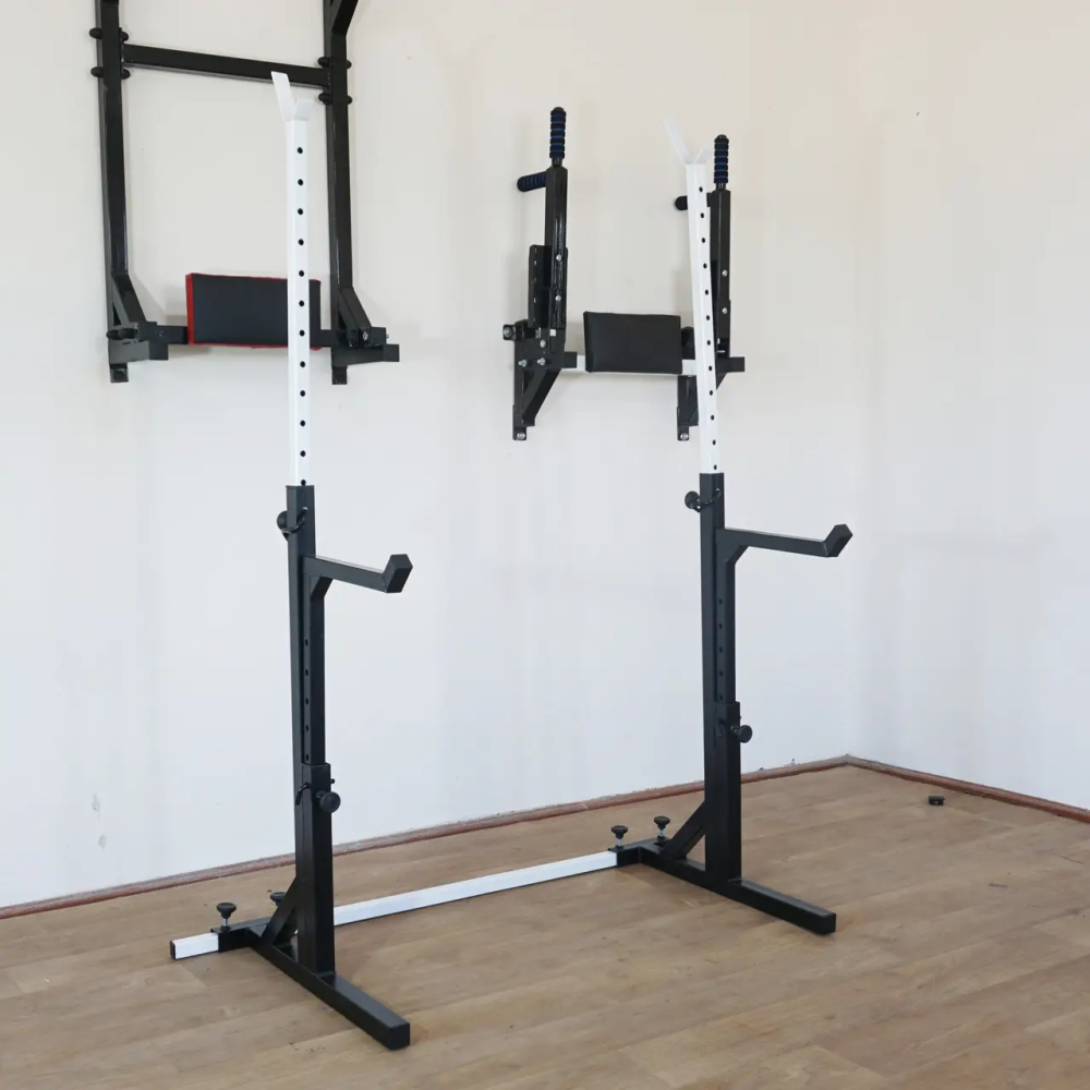 Лавка регульована для жиму 40 на 40 мм + Стійки зі страховкою 40 на 40 мм Київ - фото 7