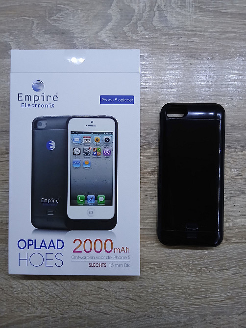 Чохол ПОВЕРБАНК Empire Electronix 2000 mAh на Iphone 5 Днепр - изображение 1