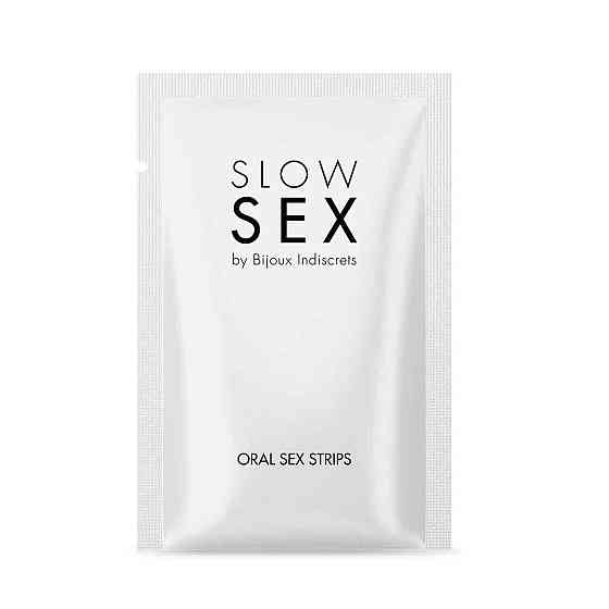 Полоски для орального секса Bijoux Indiscrets Slow Sex Oral sex strips Sex Aura Киев