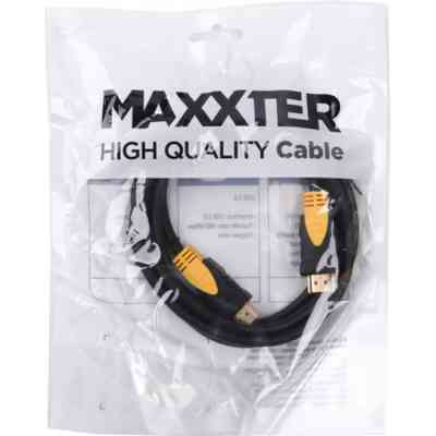 Кабель мультимедійний HDMI M to HDMI M 1.0m V2.0 Maxxter (VP-HDMI-1M) Вінниця