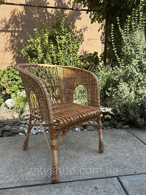Крісло з лози зручне Київ - фото 7