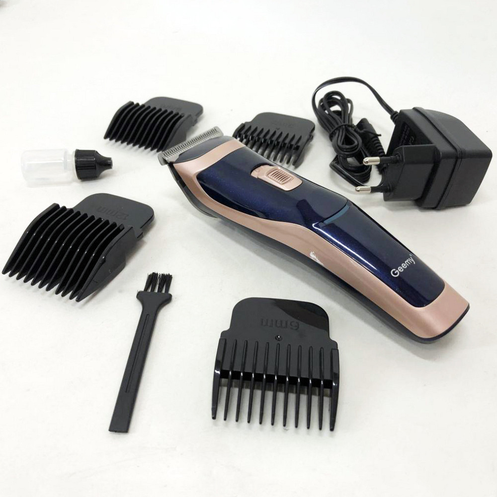 Професійна машинка для стрижки волосся та бороди Gemei GM-6005, Надійна машинка для стрижки DB-77 Львів - фото 15