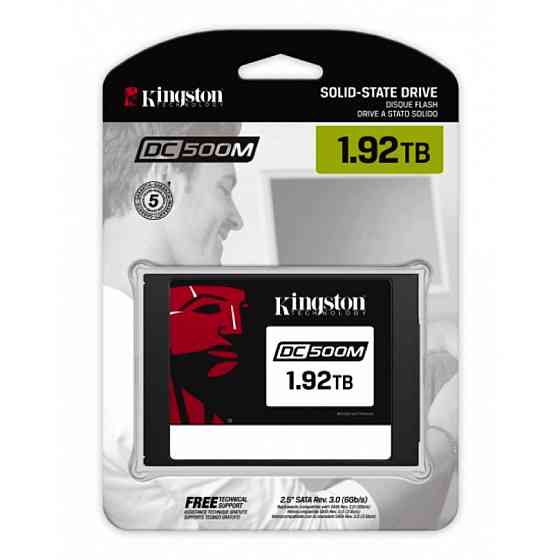 SSD Kingston DC500M Enterprise 1920GB 2.5"SATAIII 3D TLC Киев