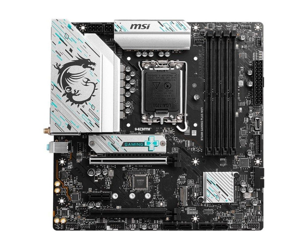Материнська плата MSI B760M Gaming Plus WiFi Socket 1700 ( Bluetooth 5.3 ) Харків - фото 2