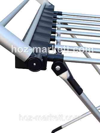 Сушилка электрическая напольная алюминиевая с подогревом дополнительных секций с таймером и термостатом IDRY PLUS Харьков