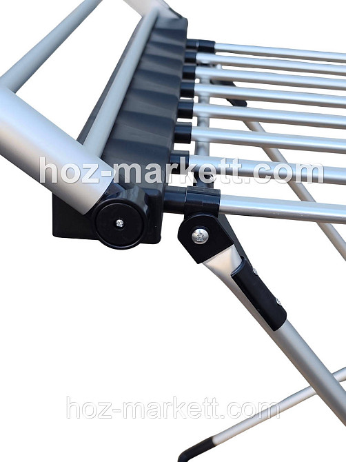 Сушилка электрическая напольная алюминиевая с подогревом дополнительных секций с таймером и термостатом IDRY PLUS Харьков - изображение 5