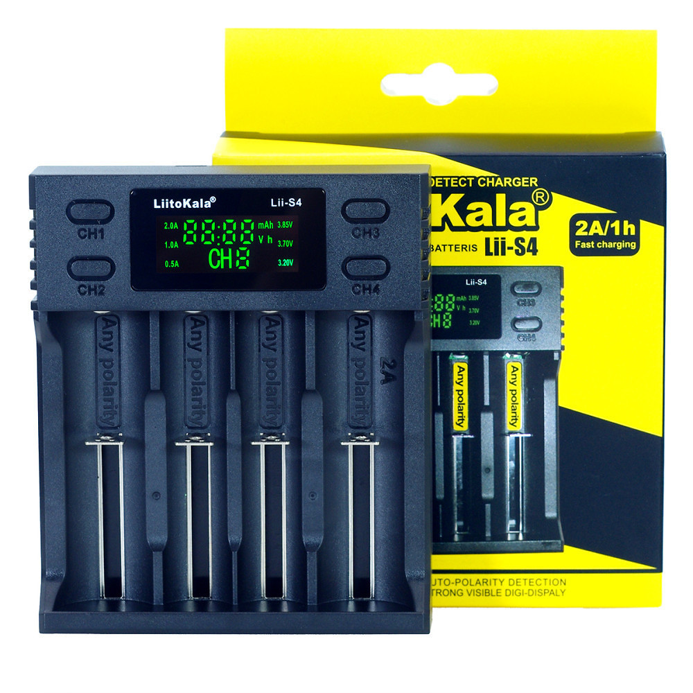 Заряднoe устройство Liitokala lii-S4 на 4 канала (для Ni-MH, Ni-CD, Li-Ion, LiFePo4) Винница - изображение 2
