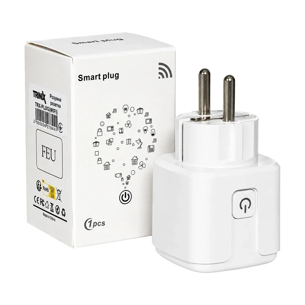 Розумна розетка з WiFi Trinix TRX-PLUG(WiFi) (28-00027) Киев - изображение 8