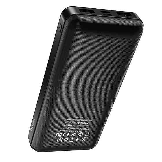 Зовнішній акумулятор HOCO J72A Easy travel power bank(20000mAh) Black Київ