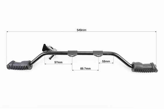 Підніжка центральна водійська к-кт (під двиг. горловина збоку) Киев