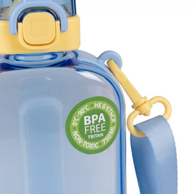 Поїльник-непроливайка Yes Fusion 750 мл жовто-блакитна (708196) Вінниця - фото 4