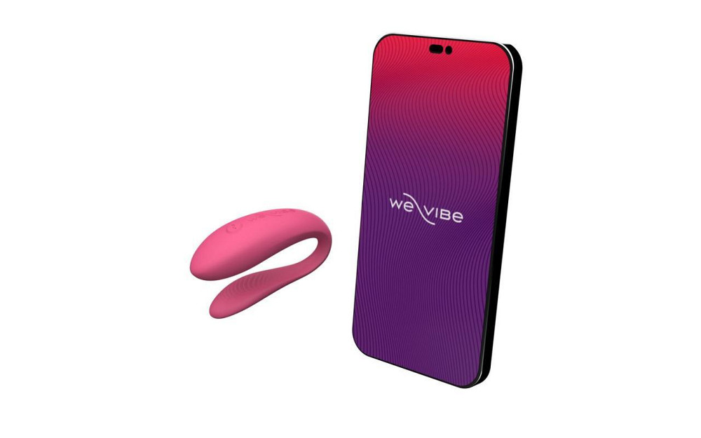 Смарт-вибратор для пар We-Vibe Sync Lite Pink, 10 виброрежимов, можно совмещать с проникающим сексом Sex Aura Киев - изображение 1