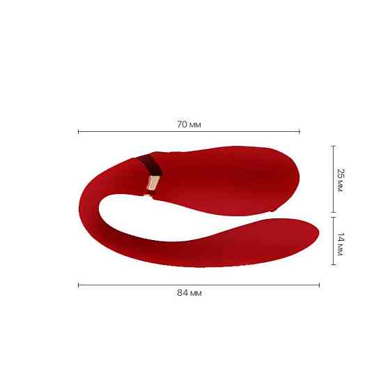 Смартвибратор для пар Zalo — Fanfan Bright Red Sex Aura Киев