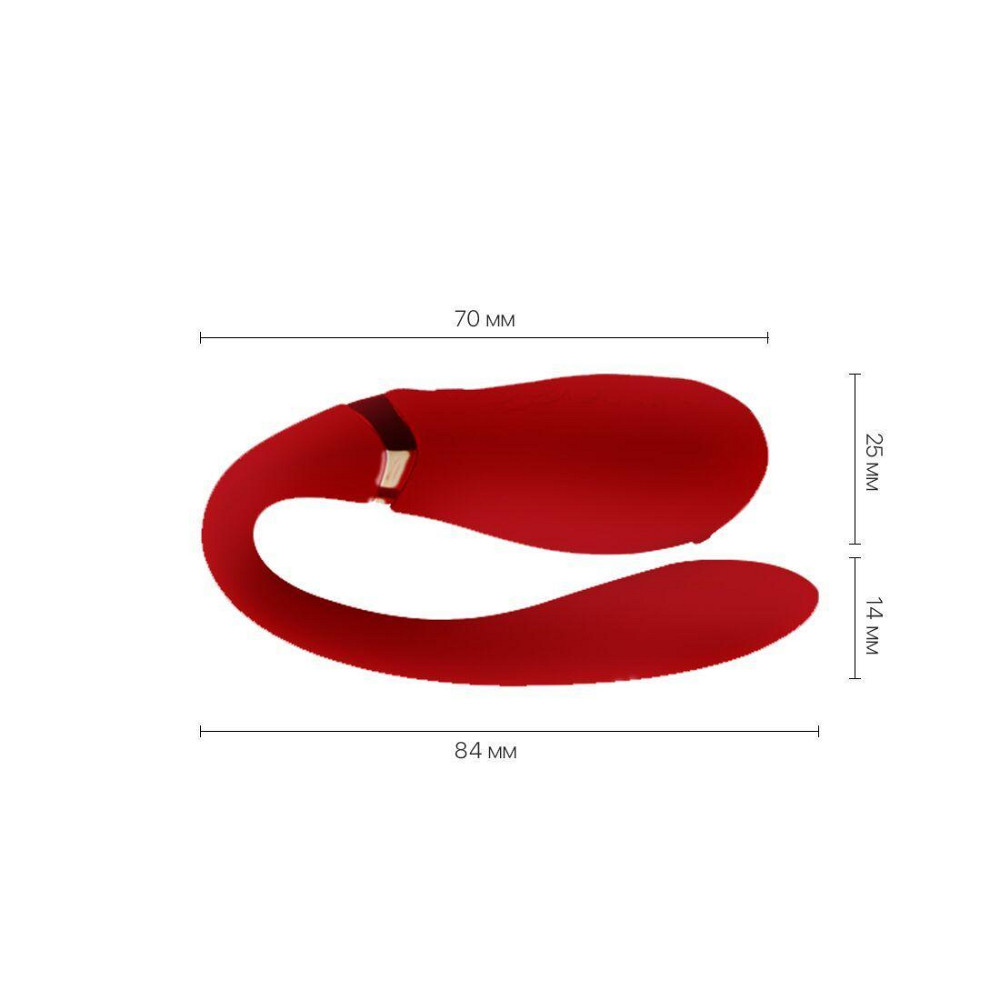 Смартвибратор для пар Zalo — Fanfan Bright Red Sex Aura Киев - изображение 3
