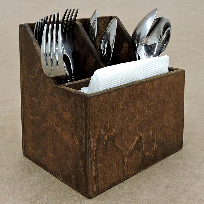 Підставка для столових приладів "Сенапе" капучино Миколаїв - фото 1