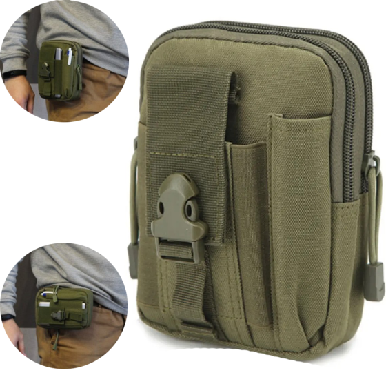 Тактическая сумка на пояс 18х13х3 см,A50,Оливковый/Поясной подсумок(аптечка) c креплением Molly SBR Киев