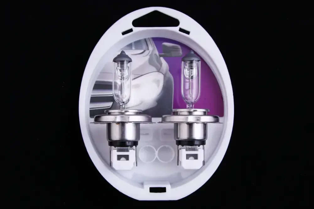 Лампа галогована 12 у H4/P43t hilips 60/55 +60% Vision Plus (2 шт). Вінниця - фото 1