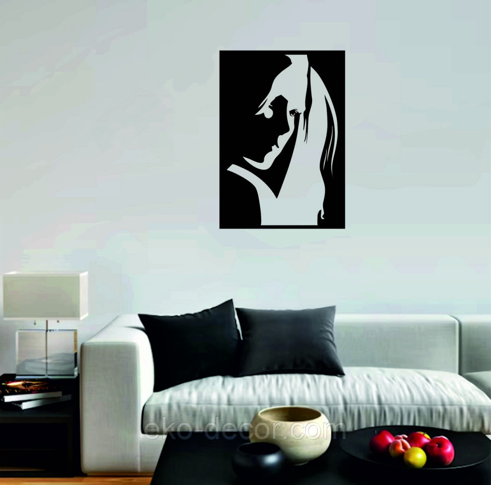 Декоративное настенное Панно «Девушка» Декор на стену Киев - изображение 6