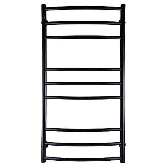 Рушникосушарка UNIO LDE W 1000-500-9 BLK Драбинка Дуга Еліт вода чорна (000021552) Київ