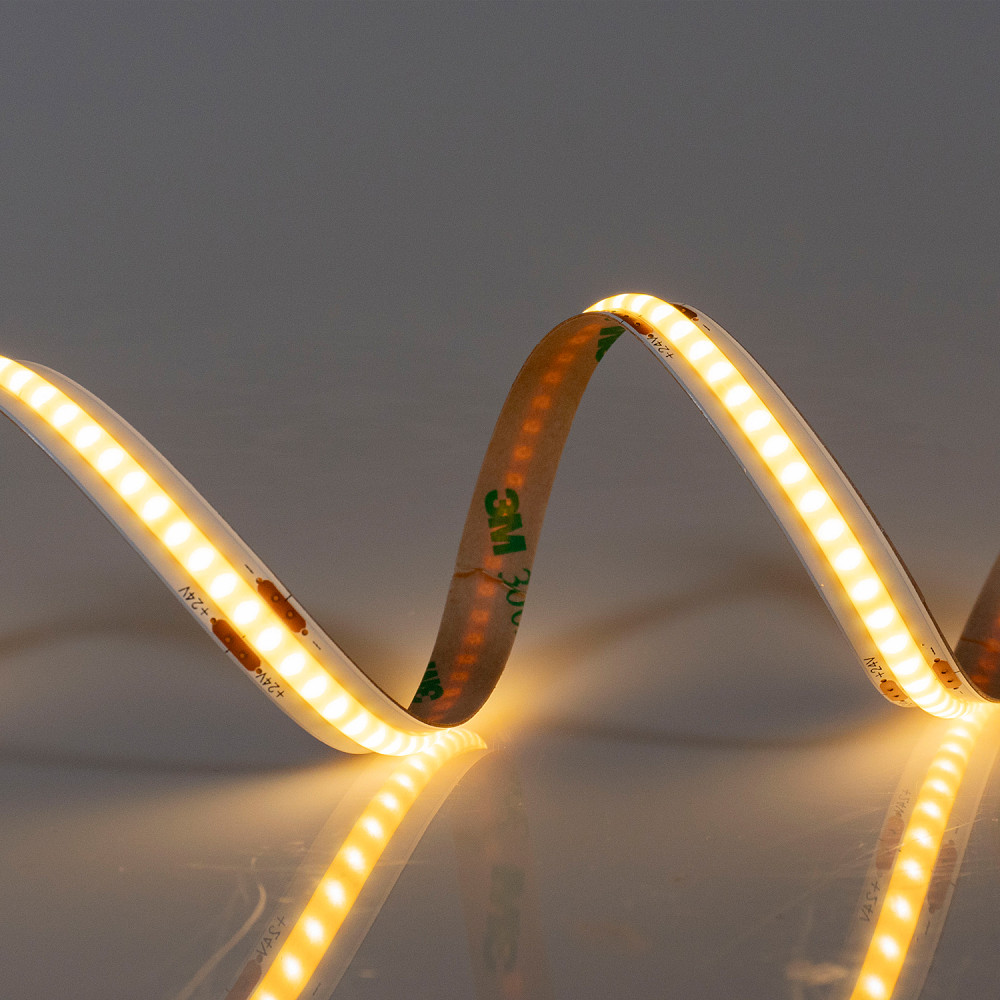 LED-STIL Світлодіодна стрічка 3000K 10 Вт/м COB 320 діодів IP33 24 Вольти 900 lm Київ - фото 5