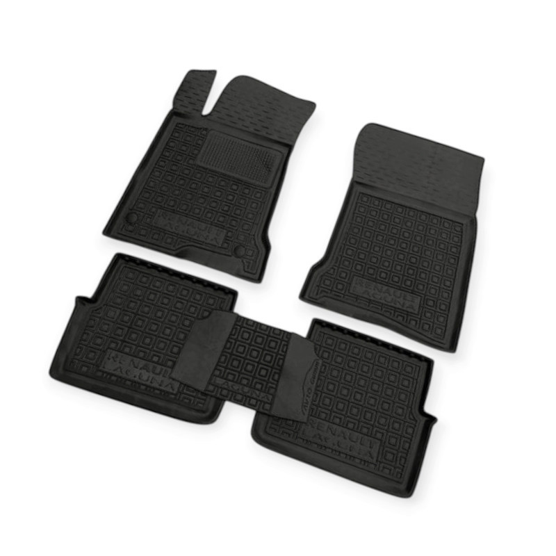 Коврики Рено laguna iii 2007-2015 борт 2,5см, с перемычкой салона Мукачево - изображение 1