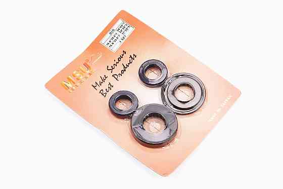 Сальники к-кт 5шт (15,6x25,5x7-2шт; 17x30x5; 24x40x7; 34x39x3) двигуна, Honda DIO Київ