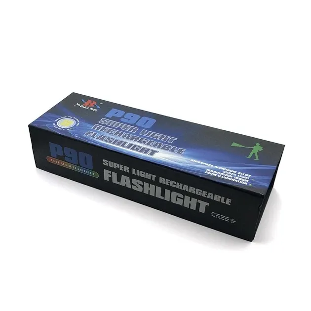 Світлодіодний ручний Ліхтарик Bailong BL-B88-P90 діод CREE XHP70.2, 5 режимів роботи, дальність до 500 метрів Одеса - фото 6