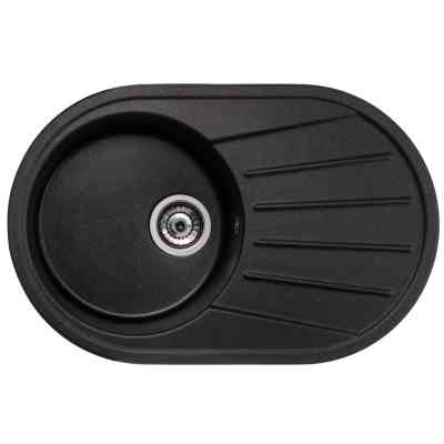 Мийка кухонна GRANADO MURCIA black shine (gr1701) Вінниця