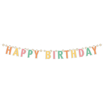 Гірлянда Maxi LED Happy Birthday, 1,6 м (MX21010011) Вінниця - фото 1