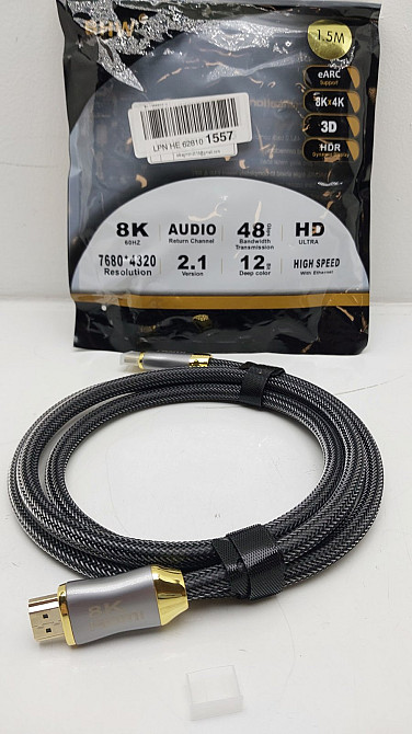 Кабель BHW HDMI - HDMI 8K 1,5 м Луцьк - фото 2