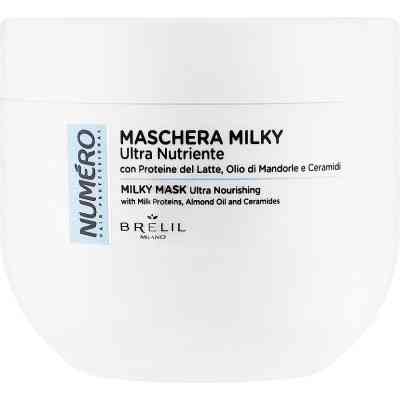 Маска для волосся Brelil Numero Milky Hair Mask Ультраживильна 400 мл (8011935088058) Вінниця