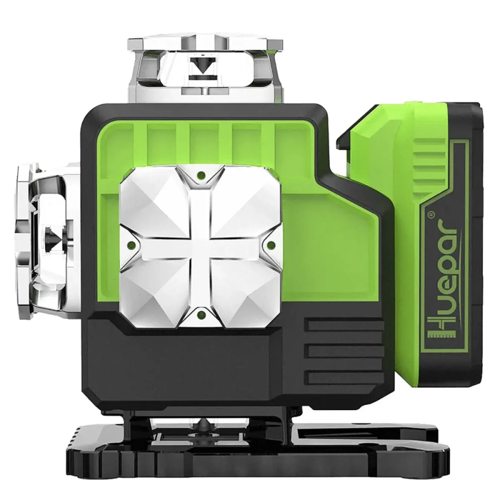 Лазерный уровень нивелир Huepar P04CG 4D откалиброван 16 линий Зеленый луч Винница - изображение 3