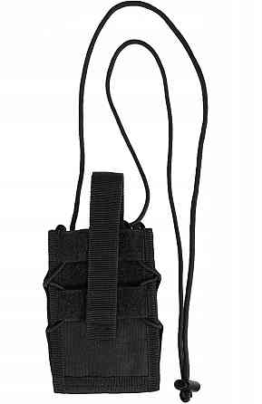 Тактический Подсумок для смартфона и документов с системой Molle и ремнем Mil-Tec от Sturm (13492002) Black Нововолынск