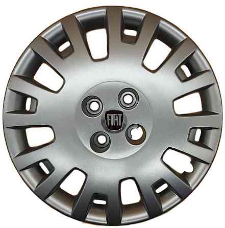 Автомобильные модельные колпаки R15 Fiat 322 4шт, SJS, серебряные Киев