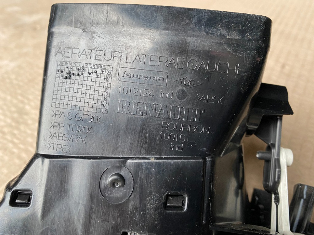 Дефлектор повітряний лівий Renault Scenic III 2009-2016 Ковель - фото 2