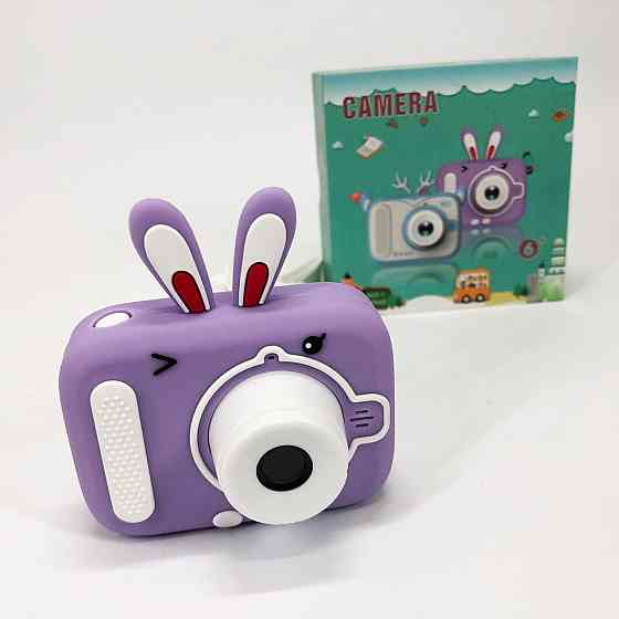 Детский цифровой фотоаппарат X900 Rabbit. Цвет: фиолетовый DJ-13 Львов