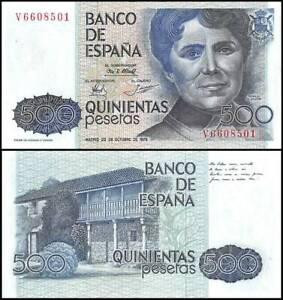 Испания 500 песет 1979г Р-157 UNC Полтава - изображение 1