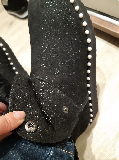 Уггі жіночі короткі замшеві 38 чорний Київ - фото 7