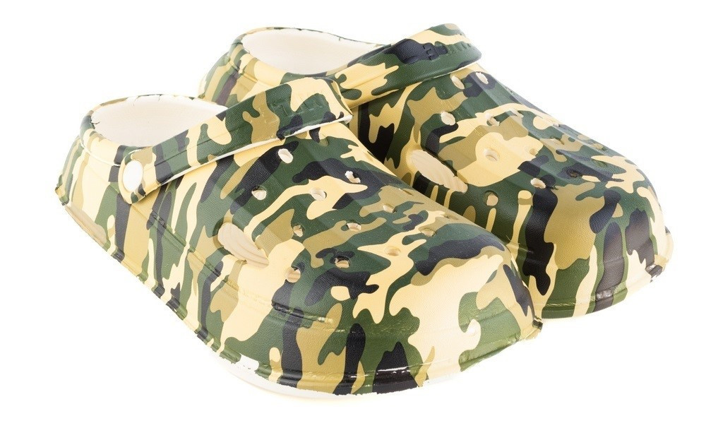 Кроксы мужские мультикам камуфляжные олива хаки сабо Одесса - изображение 16